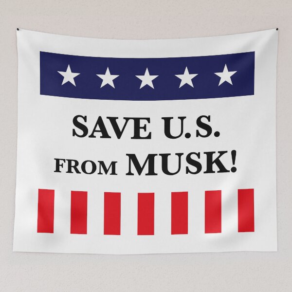 Item preview, Save Us From Musk! (America / USA) designed and sold by MrFaulbaum.