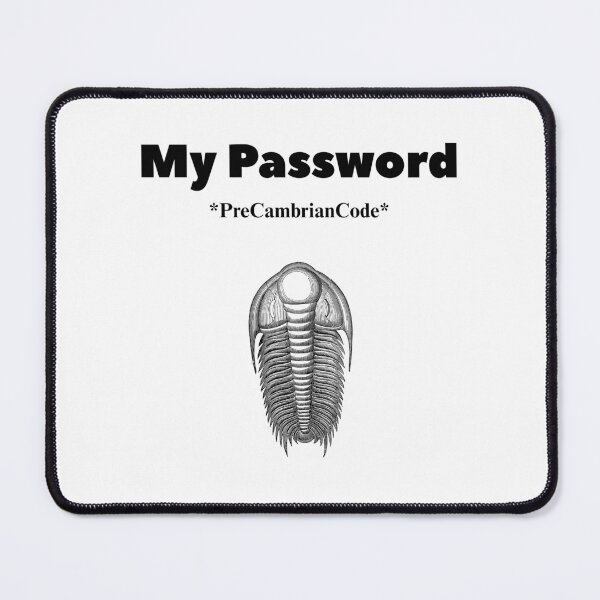 Item preview, My Password: Trilobite - PreCambrianCode | Ancient History Humor designed and sold by GorinART.