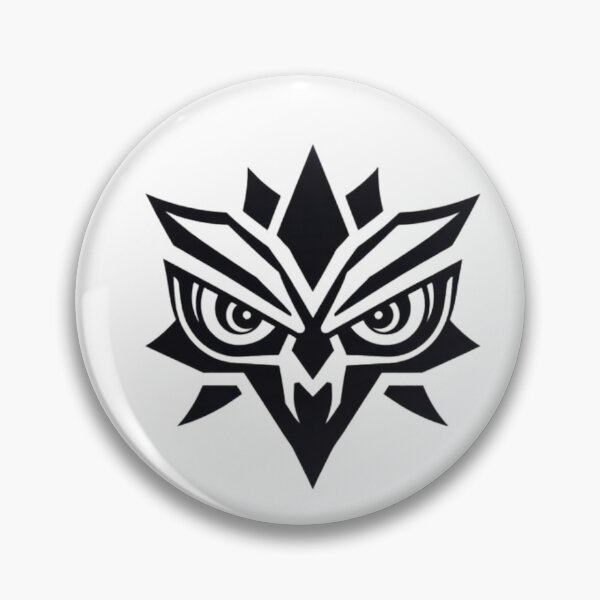 Item preview, Cyber Owl Emblem – Futuristic Minimal Owl Logo Design designed and sold by apoknight.