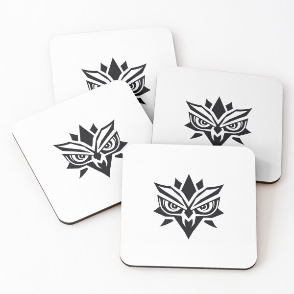 Item preview, Cyber Owl Emblem – Futuristic Minimal Owl Logo Design designed and sold by apoknight.