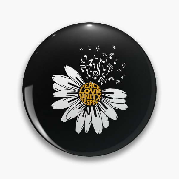 Item preview, Peace Love Unity Respect Daisy designed and sold by EthosWear.