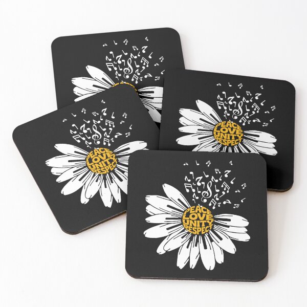 Item preview, Peace Love Unity Respect Daisy designed and sold by EthosWear.