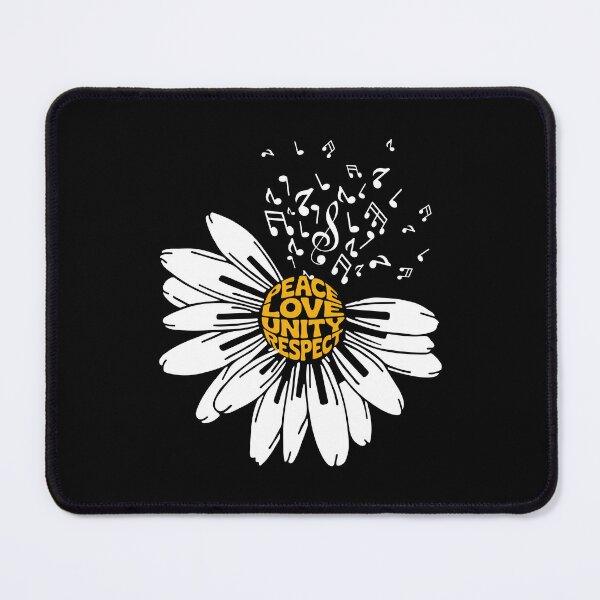 Item preview, Peace Love Unity Respect Daisy designed and sold by EthosWear.