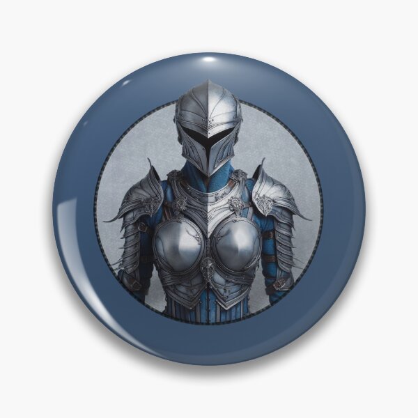 Item preview, Mystery Lady in Silver Armor designed and sold by Lahila Designs.