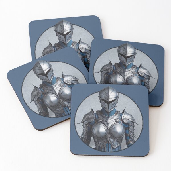 Item preview, Mystery Lady in Silver Armor designed and sold by Lahila Designs.