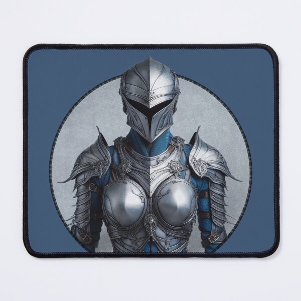 Item preview, Mystery Lady in Silver Armor designed and sold by Lahila Designs.