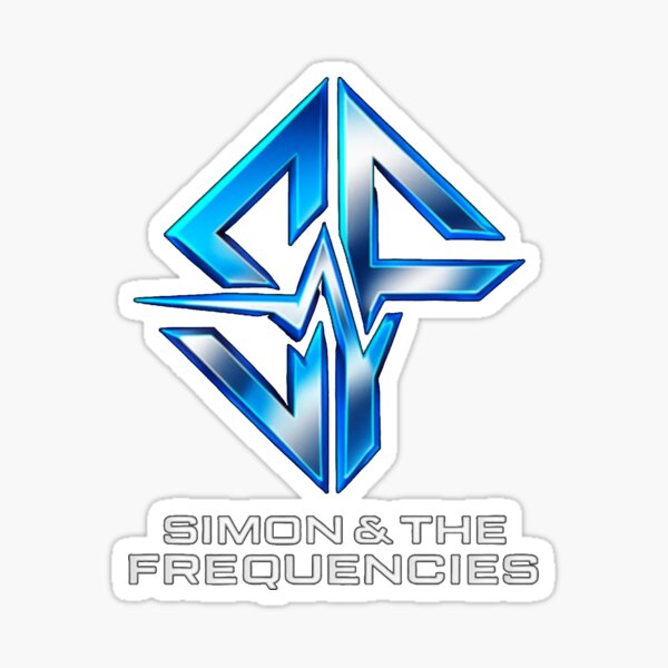 Item preview, Simon & The Frequencies Logo (white text) designed and sold by Simon & The Frequencies.