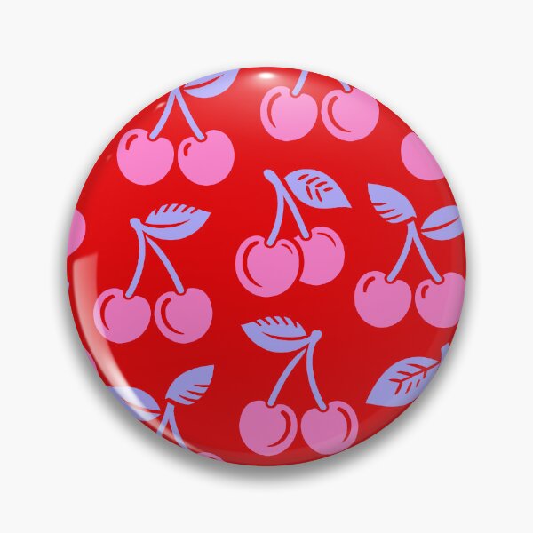 Item preview, Cherries Red Blue and Pink designed and sold by SilverPegasus.