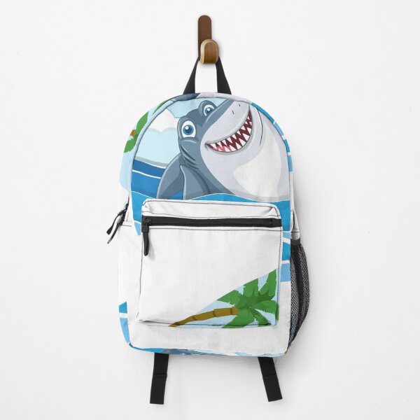 Item preview, Blue funny shark cartooning designed and sold by elhamart.