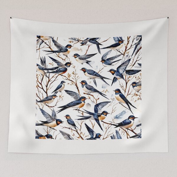 Item preview, Andorinhas -  Swallows designed and sold by Helios Be. Lavsh.
