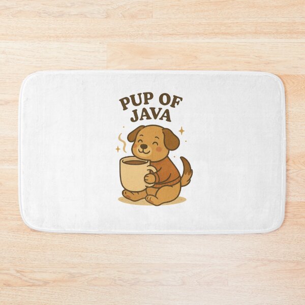 Item preview, Pup of Java | Funny shirt for coffee, cats lovers designed and sold by VeroChaos.