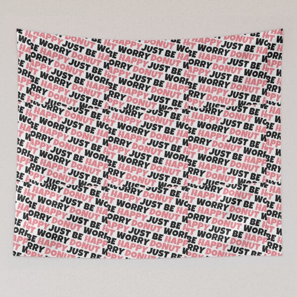 Item preview, Donut Worry, Just Be Happy designed and sold by Inkwell Designs.