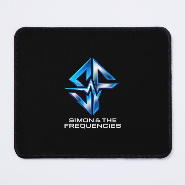 Item preview, Simon & The Frequencies Logo (with white text & black background) designed and sold by Simon & The Frequencies.