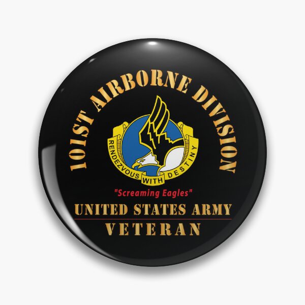 Item preview, Army - DUI - 101st Airborne Division - Screaming Eagles - US Army Veteran X 300 designed and sold by Military Insignia Products.