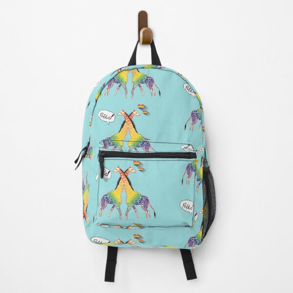 Item preview, LGBTQ Pride Collection Rainbow Giraffe designed and sold by Miza Drops.