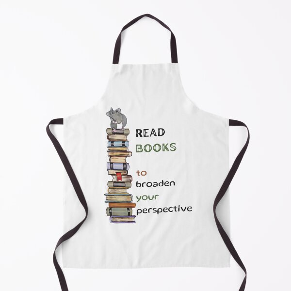Item preview, Mouse On Bookstack, READ Books to Widen Your Perspective designed and sold by JoyfulWhimsy.