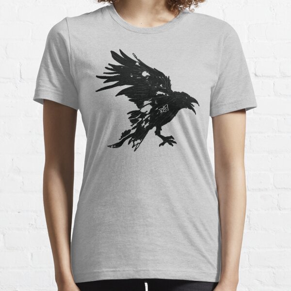 Nevermore Black Raven By Rafi Perez Essential T-Shirt
