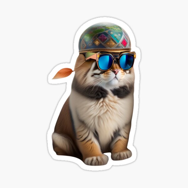 Item preview, Biker cat designed and sold by AstaMiralda.