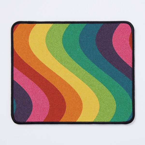 Item preview, Rainbow Waves colorfulRainbow Waves, Rainbow, Rainbow colorful, Rainbow art colors designed and sold by BeebooDesign.