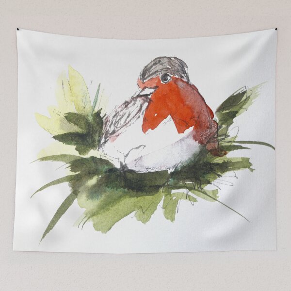 Item preview, Watercolor Robin designed and sold by SienaBlue.