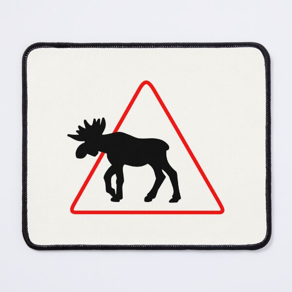 Item preview, Traffic sign, Moose crossing - scandinavia designed and sold by Aurealis Creatief.