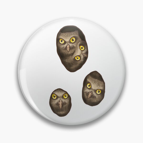 Item preview, Owls in a nest designed and sold by alkylie.