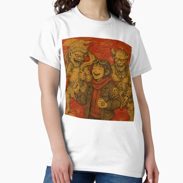 Vista previa del artículo con la obra «NikoーBailando con demonios», diseñado y vendido por dai-sk1.