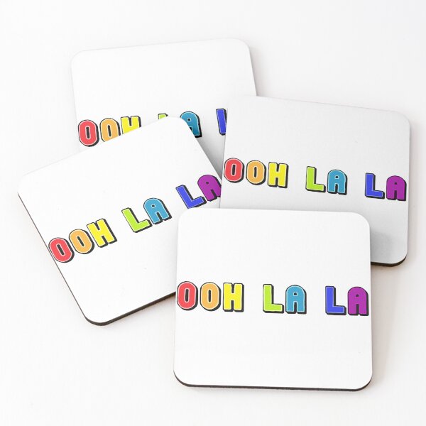 Item preview, Ooh la la Rainbow colours funny slogan designed and sold by Kludoman.