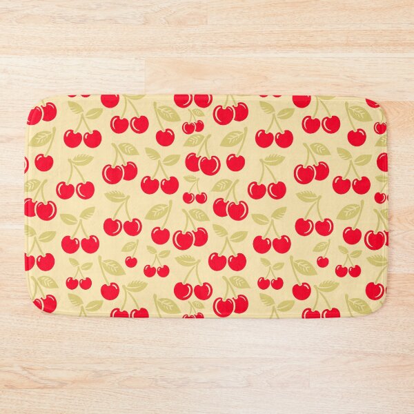 Item preview, Cherries Butter Yellow designed and sold by SilverPegasus.