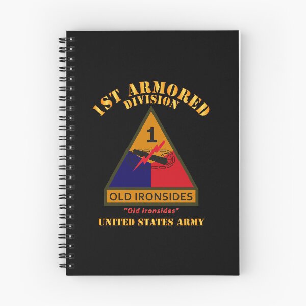 Item preview, Army - SSI - 1st Armored Division w Name Tape - Old Ironsides - US Army X 300 designed and sold by Military Insignia Products.