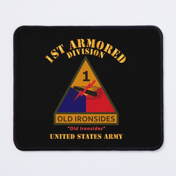 Item preview, Army - SSI - 1st Armored Division w Name Tape - Old Ironsides - US Army X 300 designed and sold by Military Insignia Products.