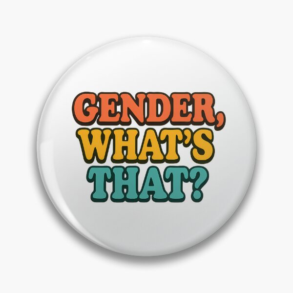 Item preview, Gender, What’s That? – Bold Typography Art designed and sold by Haus Of Sin.