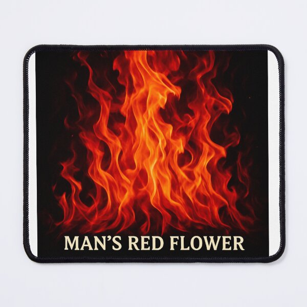 Item preview, Man's Red Flower by Lola Blue designed and sold by Lola Blue.
