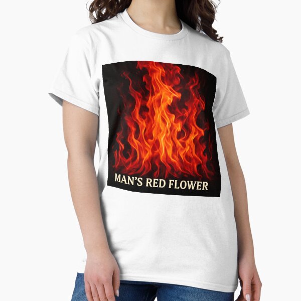 Vista previa del artículo con la obra «La flor roja del hombre de Lola Blue», diseñado y vendido por Lola Blue.