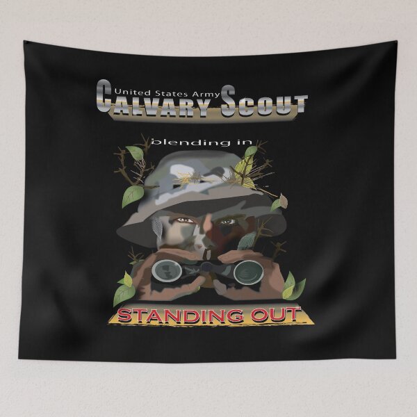Item preview, Army - Cavalry Scout X 300 designed and sold by Military Insignia Products.