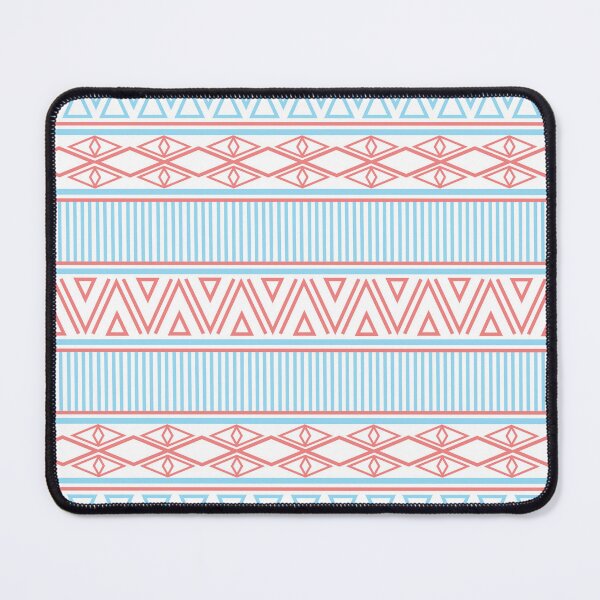 Item preview, Blue Salmon Tribal Pattern designed and sold by CatsBag.