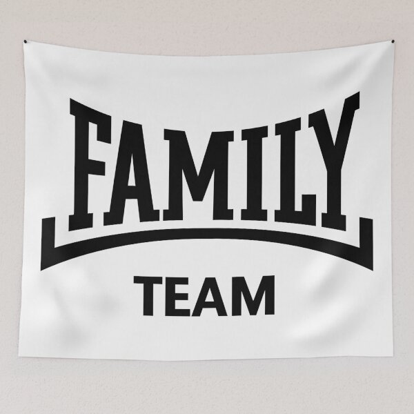 Item preview, Family Team (Concave / Black) designed and sold by MrFaulbaum.