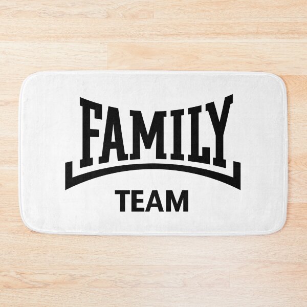 Item preview, Family Team (Concave / Black) designed and sold by MrFaulbaum.