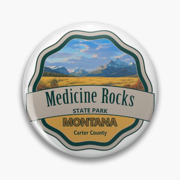 Item preview, Medicine Rocks State Park, Carter County, Montana designed and sold by Wanderful-roads.