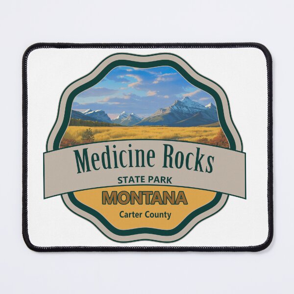 Item preview, Medicine Rocks State Park, Carter County, Montana designed and sold by Wanderful-roads.