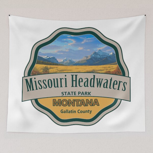 Item preview, Missouri Headwaters State Park, Gallatin County, Montana designed and sold by Wanderful-roads.