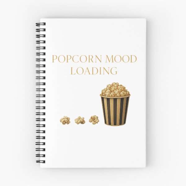 Item preview, Popcorn Mood Loading – Gold Edition designed and sold by ACreativeGarden.