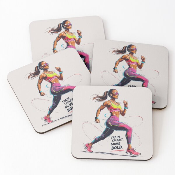 Item preview, HIIT Tech Girl – Train Smart, Move Bold designed and sold by BukJus.