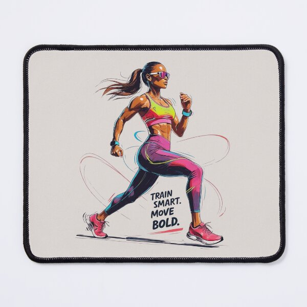 Item preview, HIIT Tech Girl – Train Smart, Move Bold designed and sold by BukJus.
