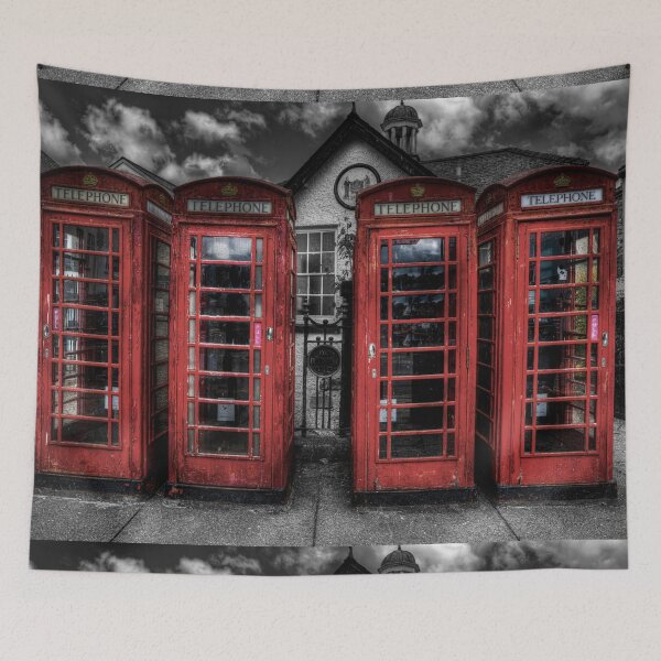 Item preview, Truro Red Phone Boxes designed and sold by Paul Thompson Photography.