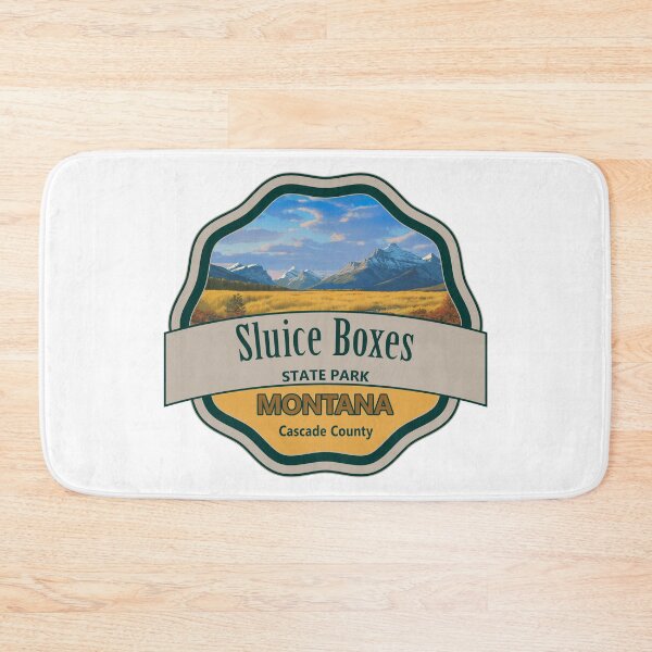 Item preview, Sluice Boxes State Park, Cascade County, Montana designed and sold by Wanderful-roads.