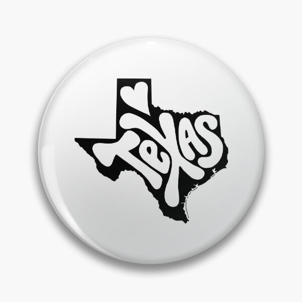 Item preview, Texas State Art Print (Black) designed and sold by PepAndGrace.