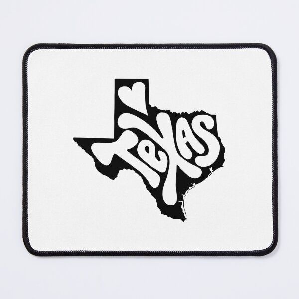 Item preview, Texas State Art Print (Black) designed and sold by PepAndGrace.