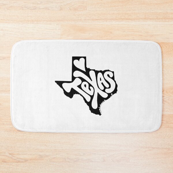 Item preview, Texas State Art Print (Black) designed and sold by PepAndGrace.