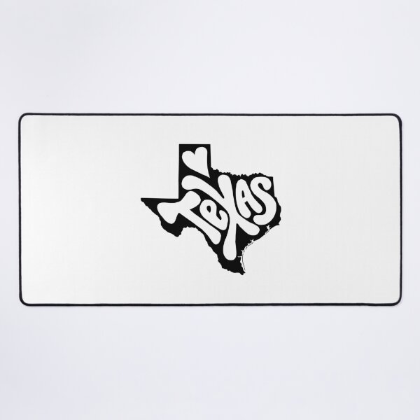Item preview, Texas State Art Print (Black) designed and sold by PepAndGrace.